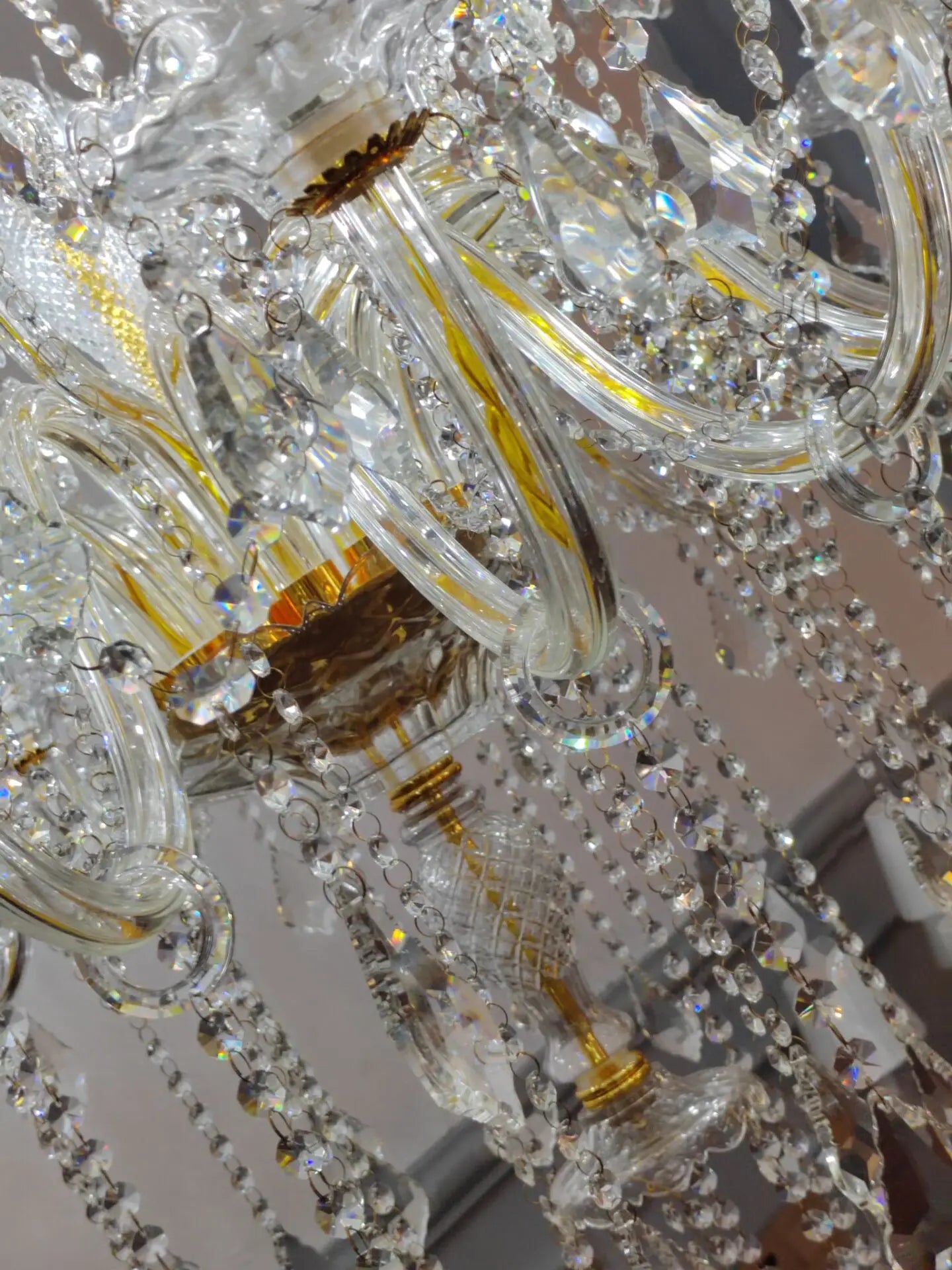 Exclusive Staircase Crystal Chandelier That Radiates Elegance for your space