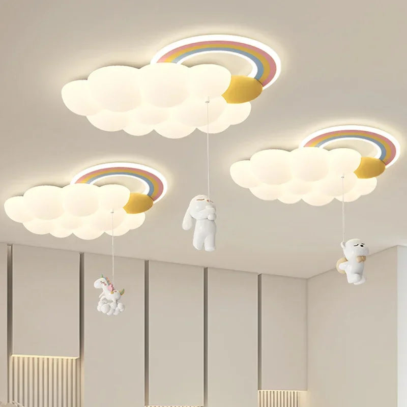 SkyLuma Nordic Cloud Ceiling Light  for Whimsical Girls' and Nursery Spaces