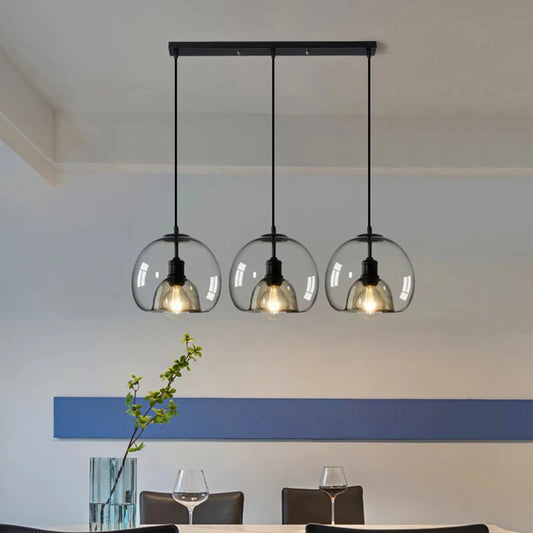 GleamSphere Hanging Light for Your Living Room Ambiance