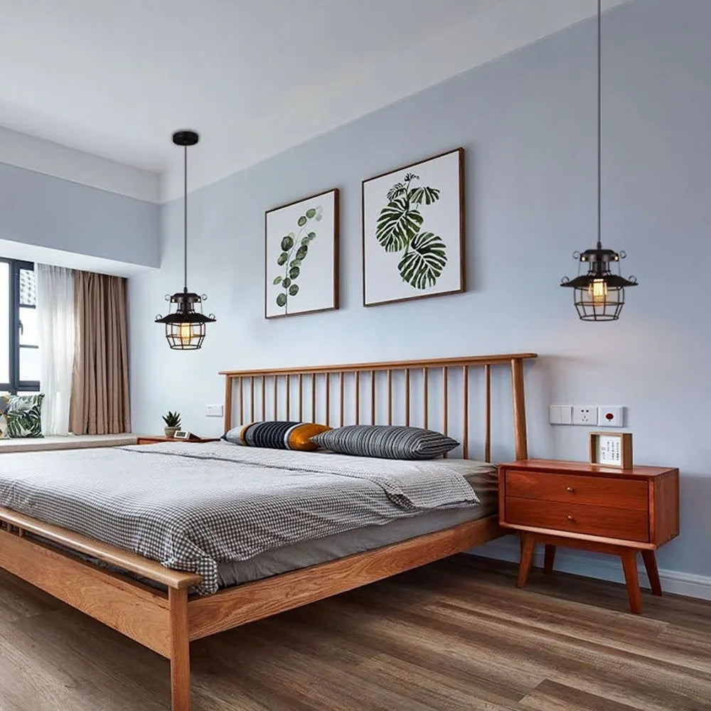 Bold Industrial Chandelier for Dining, Bar & Hallway Spaces