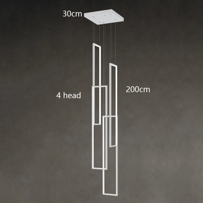 Modern Led Lights Pendant Lamps Perfect for Living Rooms & Staircases