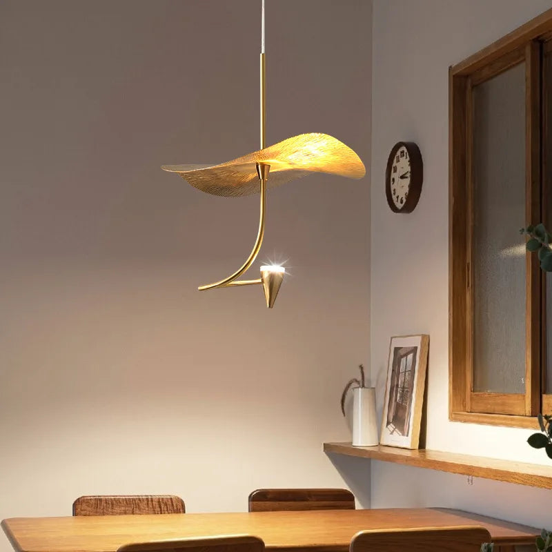 Luxury Art Décor Copper Chandelier – LED Hanging Lamp for Stylish Homes & Restaurants