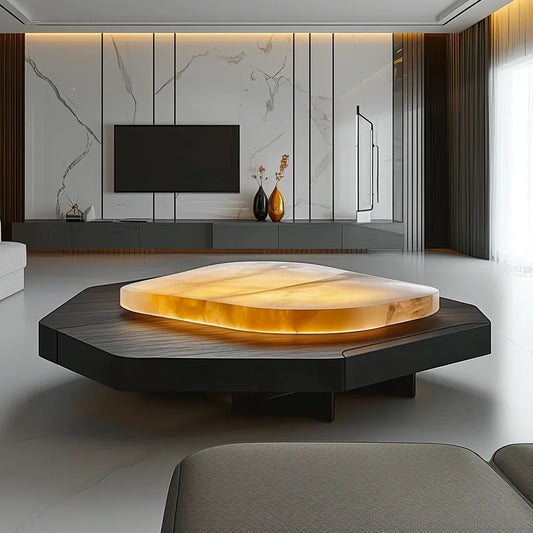 Luxury Stone Coffee Table for Living Rooms