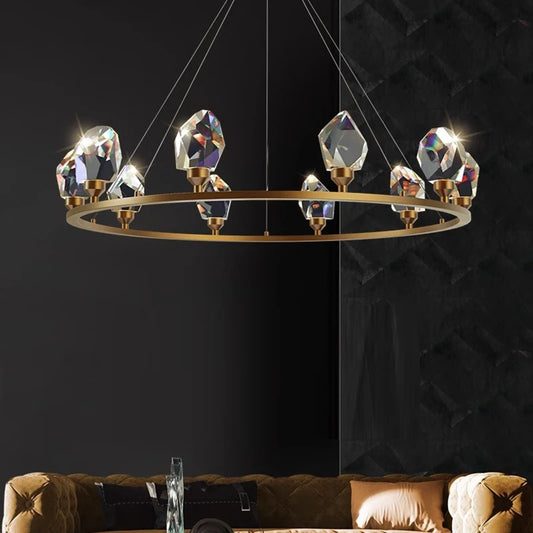 Sleek & Minimalist LED Chandeliers Perfect for Living & Dining Rooms