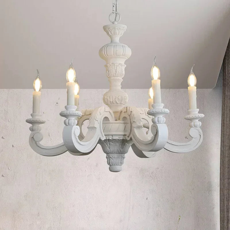 Classic Stunning Roman Column Chandelier with Murano Glass for Your Home