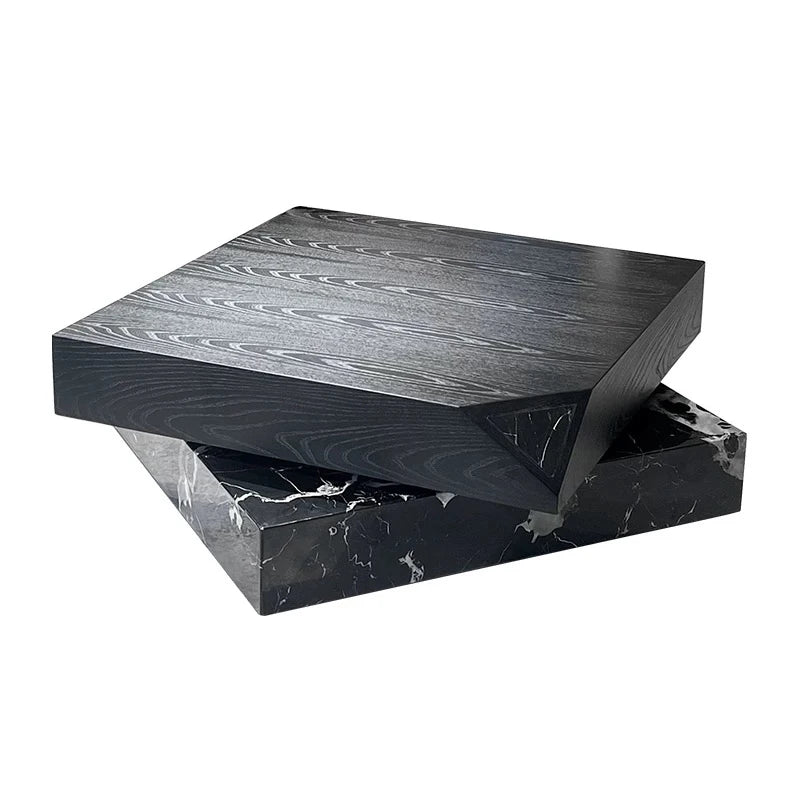 Luxury Apartment Coffee Table – 2025 Italian Minimalist Calacatta Gold Marble