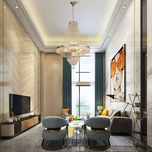 Premium Silver Glass Pendant Light for Hotels & Homes