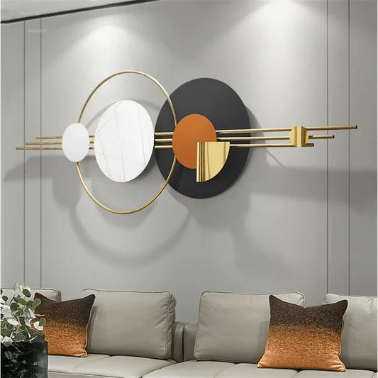 European Style Metal Wall Hanging for Home Interiors