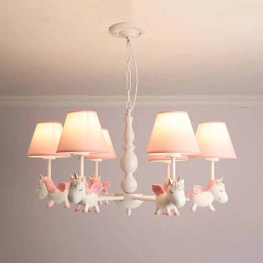 Magical Soft Fabric Chandelier for Girls’ & Boys’ Rooms