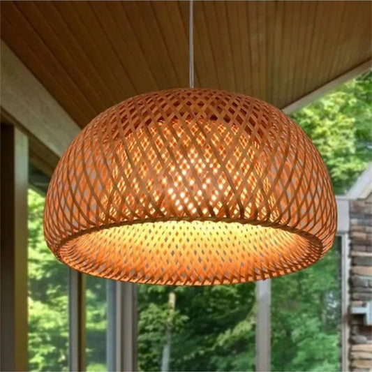 Countryside Style Wooden Chandelier Bring a Touch of Nature to Your Home