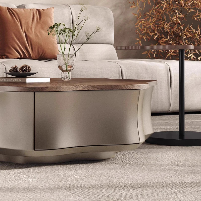 Luxury Aesthetic Tea Table – Space-Saving Furniture for Modern Home Décor
