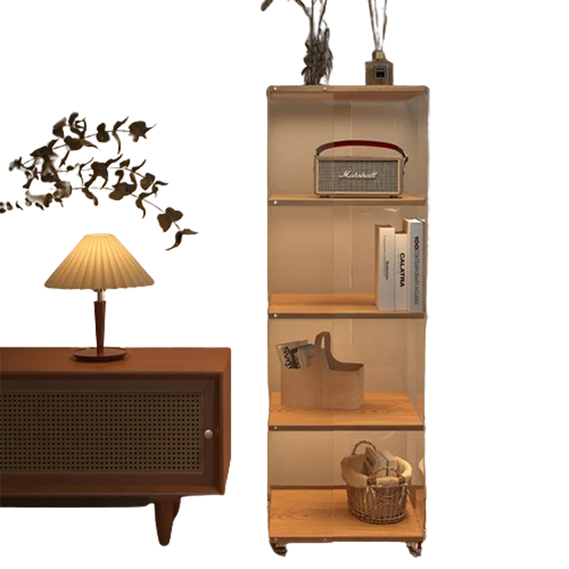 ✨ Stylish & Functional Home Bookcase: Sleek Living Room Organizer, Storage Cabinet, and Display Shelf for Bedroom & Office