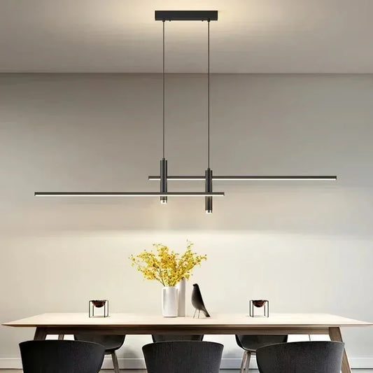 Sleek & Smart Remote Control LED Hanging Light for Restaurants & Homes