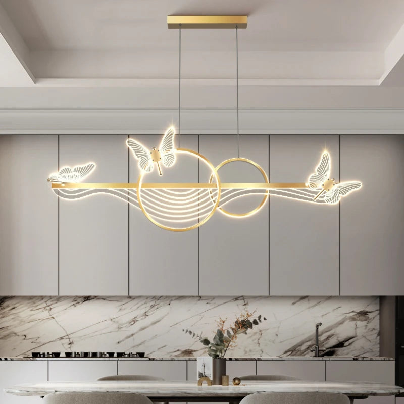 Butterfly LED Pendant Lamp The Perfect Chandelier for Restaurants & Homes