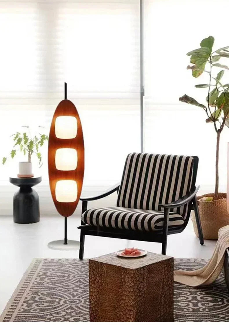 Modern Sailboat Floor Lamp With Minimalist Light Fixture for Living Room & Bedroom Decor