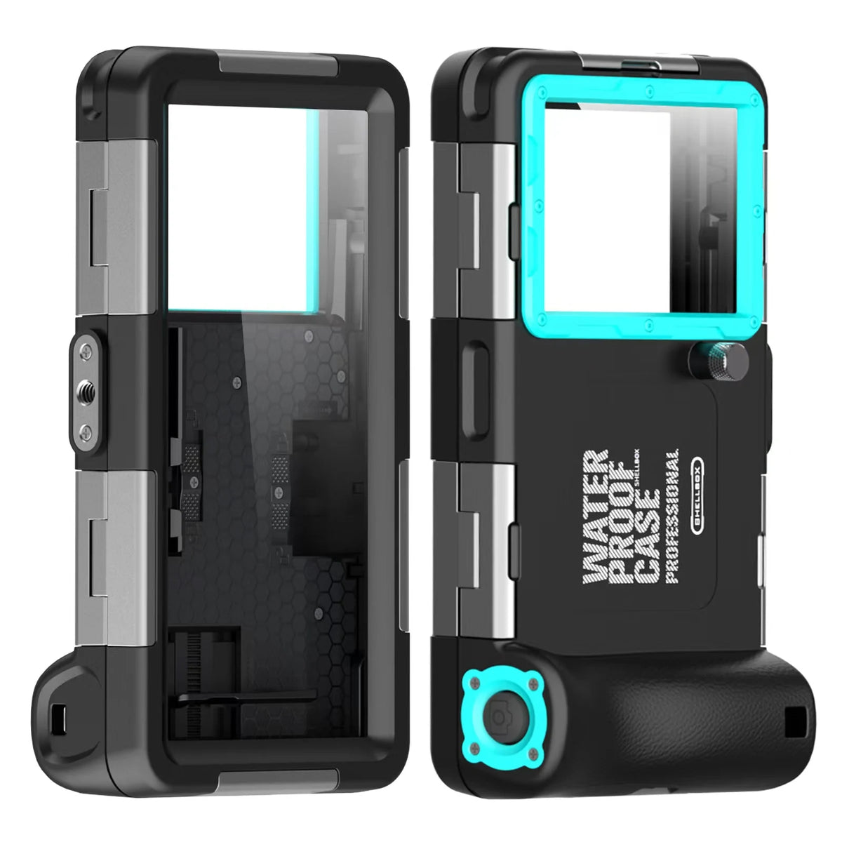 Dive Deep with Confidence: 15M Waterproof Professional Diving Phone Case for iPhone & Samsung S24/S23 Ultra!