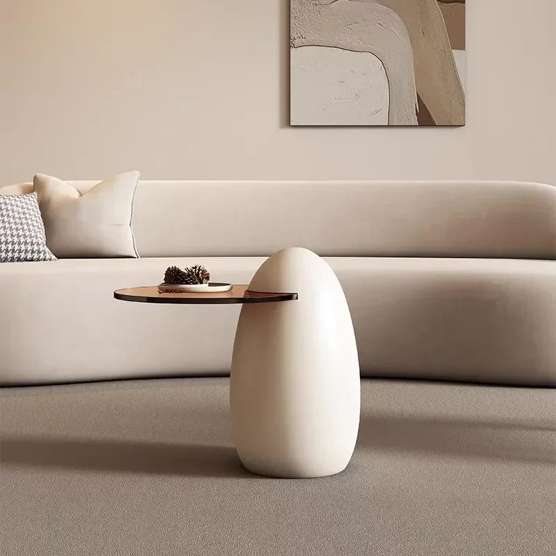 Nordic Elegance Modern Mobile Coffee Table for Minimalist Living Spaces