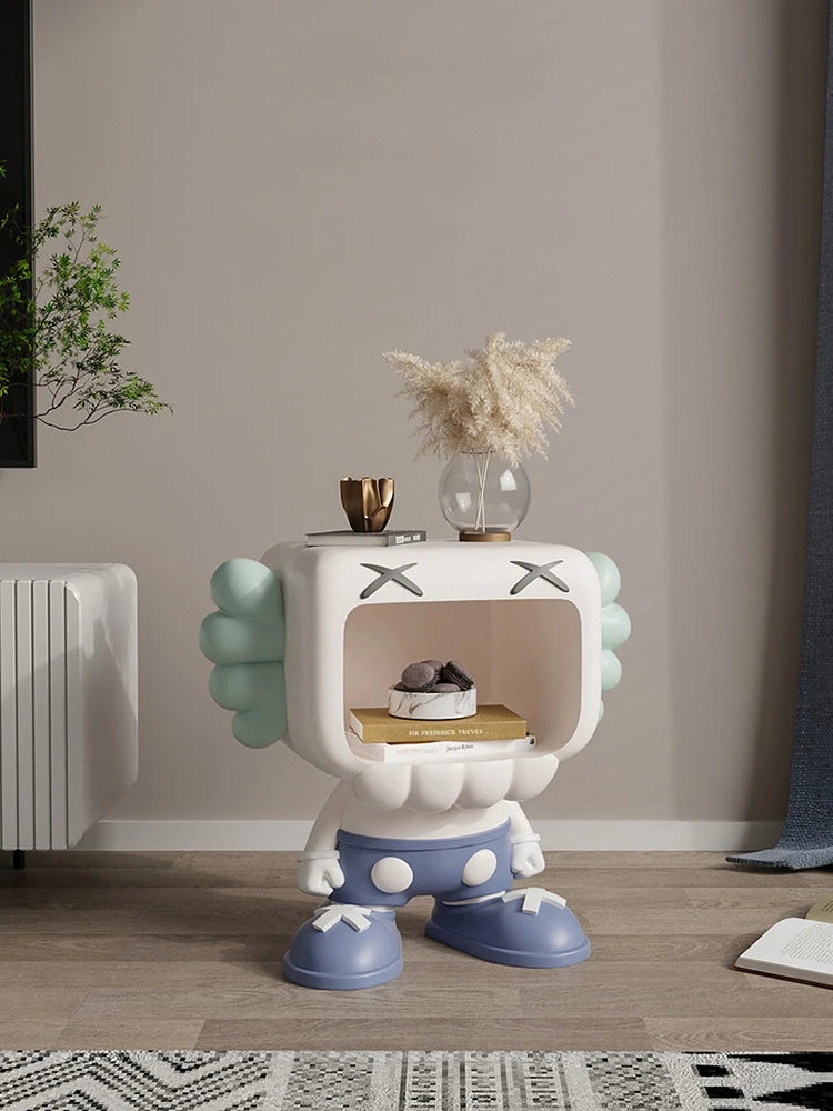 Stylish Nordic Side Table for Living Room | Modern Bedside Cupboard & Trendy Coffee Table for Home Decor