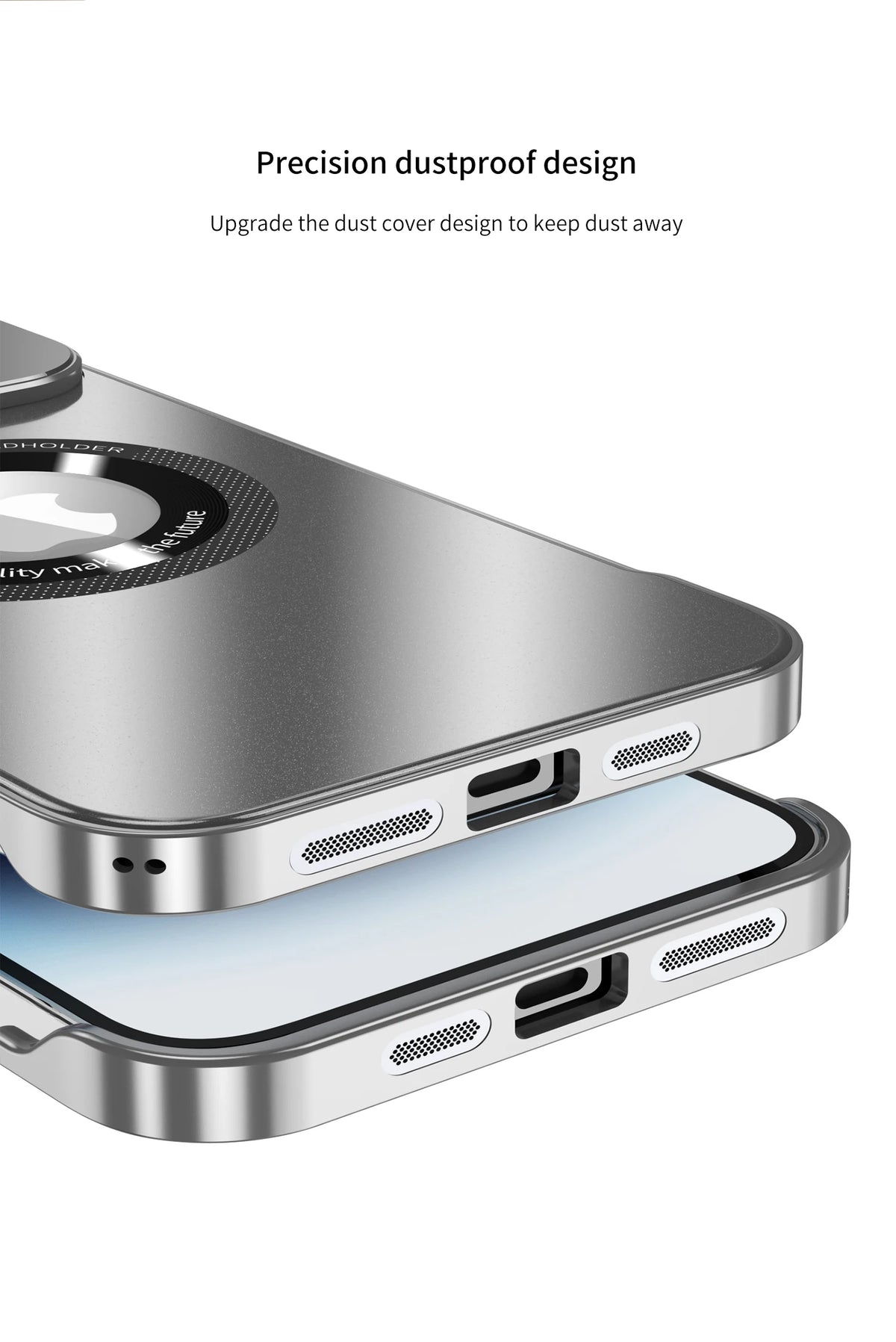Revolutionary Luxury Metal Magnetic Case for iPhone 16 Series – Premium Lens Protection & Fragrance Edge!