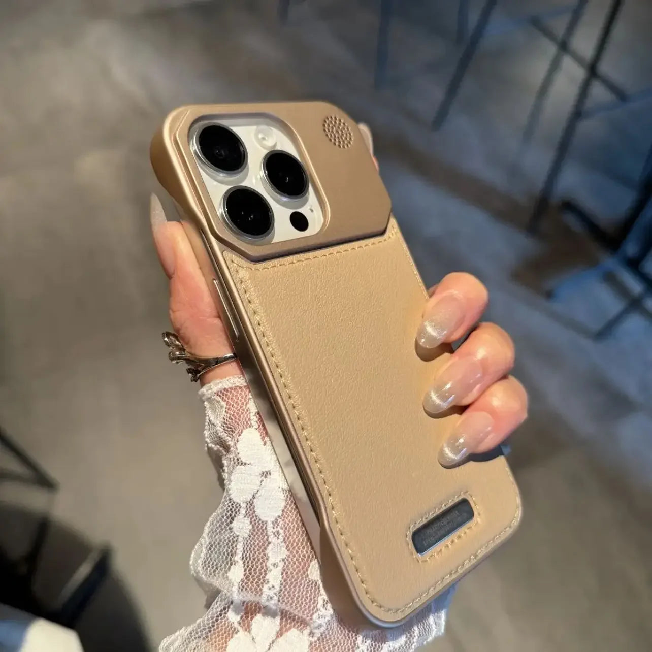 MagSafe Aromatherapy Leather Case – Business-Style Magnetic Armor Cover for iPhone 17/16/15/14/13/12/11 Pro Max