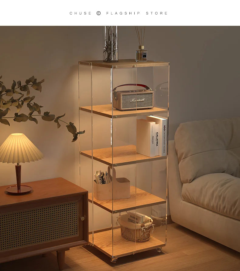 ✨ Stylish & Functional Home Bookcase: Sleek Living Room Organizer, Storage Cabinet, and Display Shelf for Bedroom & Office