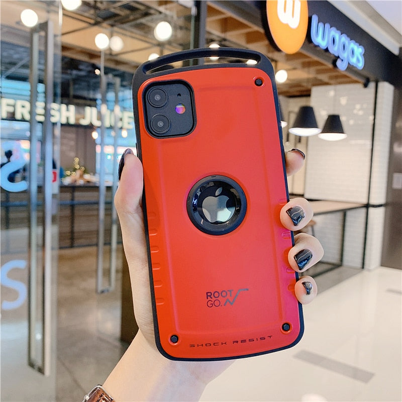 Luxury Shockproof Heavy Duty Armor Case For iPhone 14 Pro Max - iPhone XS