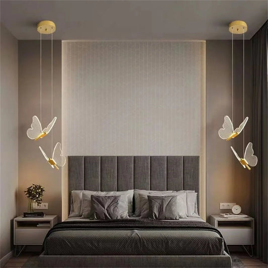 Charming Butterfly Pendant Light for Bedrooms & Living Rooms