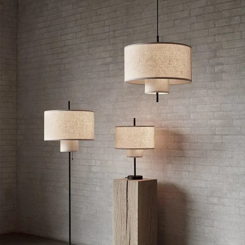 Linen Fabric Ceiling Pendant Lamp Warm, Cozy Lighting for Your Home’s Stylish Ambiance