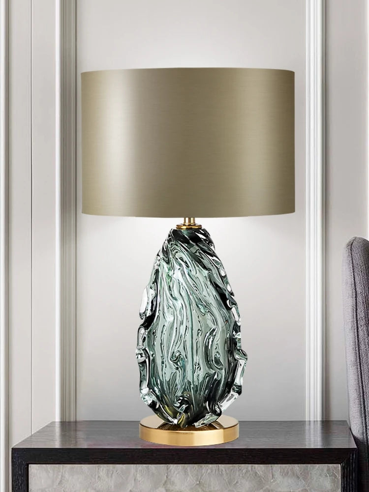 Modern Luxury Crystal Glow LED Table Lamp for Living Room, Bedroom, Hall, Hotel