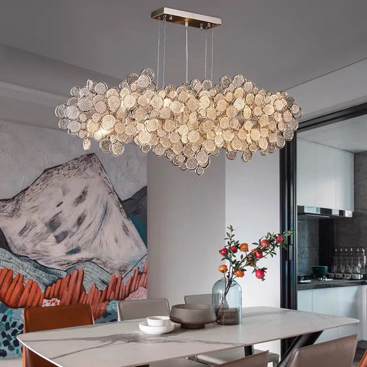 Elegant LED Pendant Light for Villas, Living Rooms & More