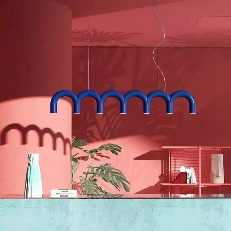 Luxury U-Shaped Chandelier Linear Light for Bedrooms, Kitchens & Luxury Bars