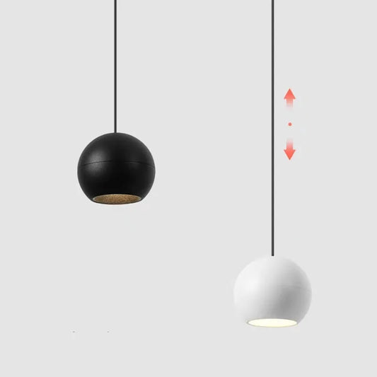 Sleek Round LED Chandelier Perfect for Bedrooms & TV Wall Decor