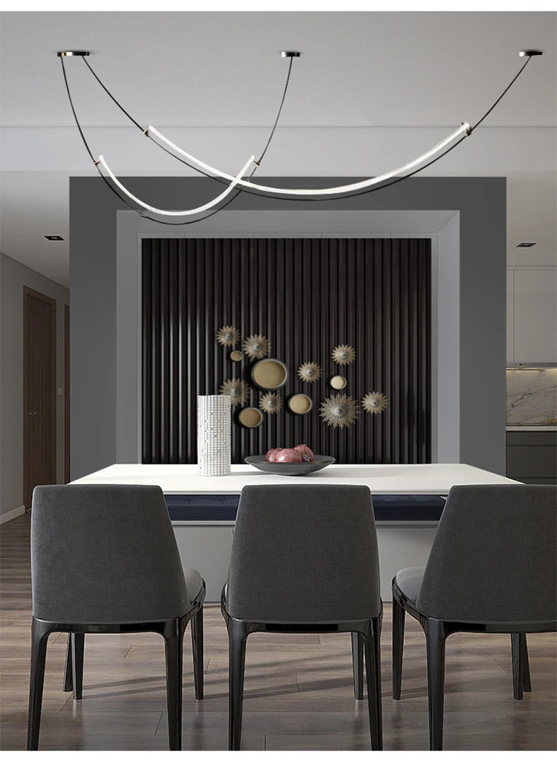 Modern Nordic LED Pendant Light for Living Room & Dining Rooms