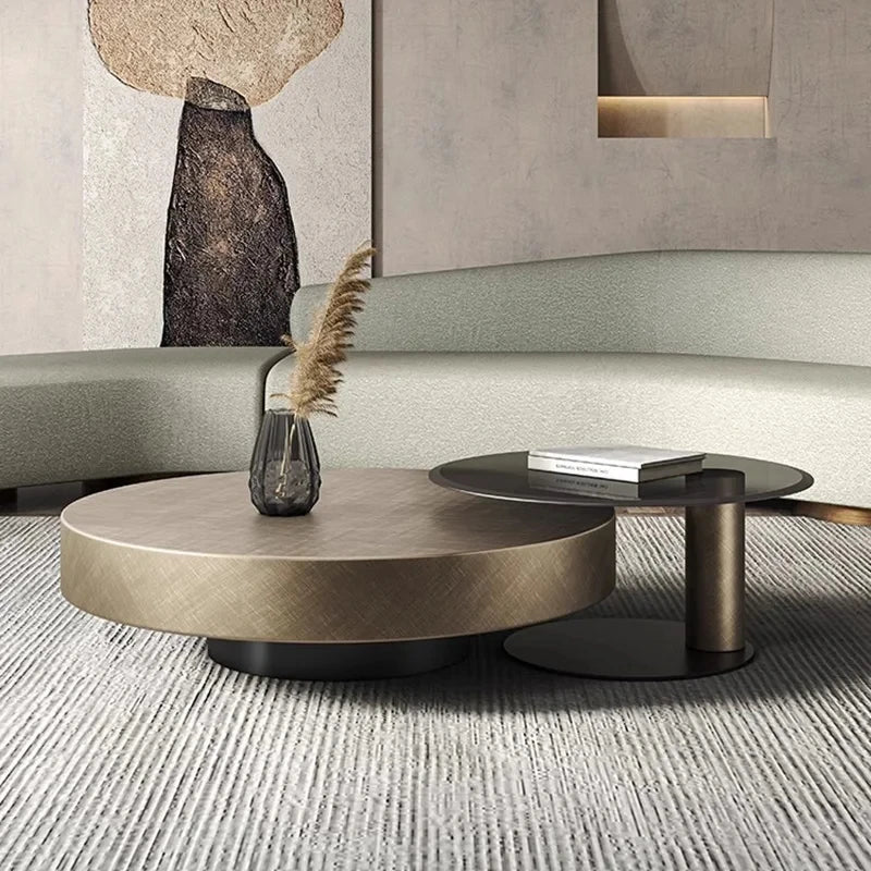 Minimalist  Round Coffee  Table for Home Interiors
