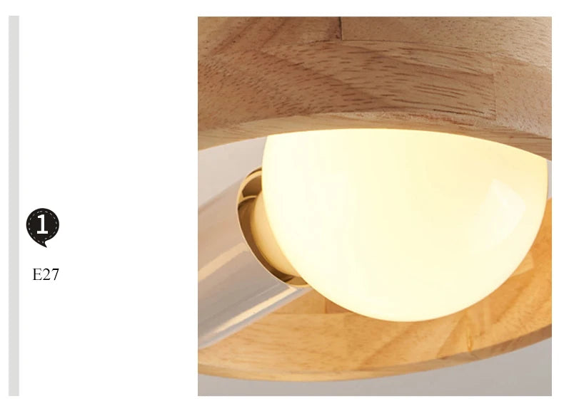 BOTIMI Solid Wood Chandelier for Living Rooms and Bedrooms!