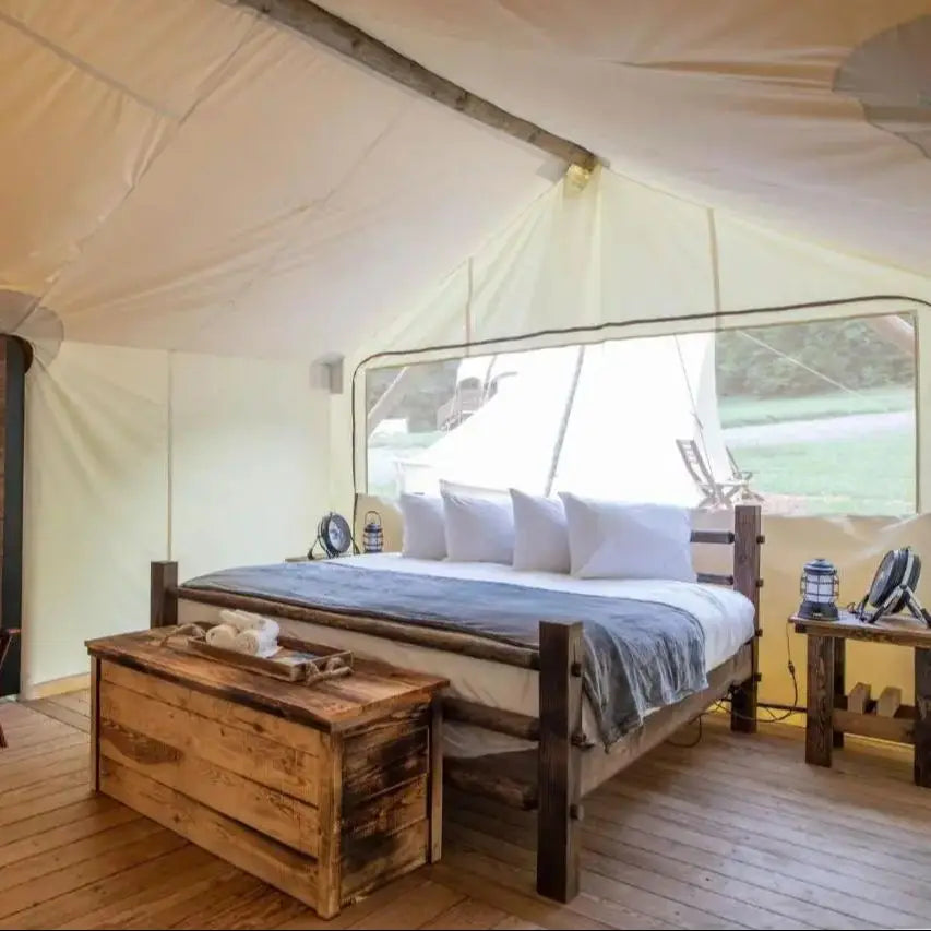 Luxury Outdoor Festival Tent – Eco-Friendly PVC Tensile Membrane Teepee for Stylish Events!