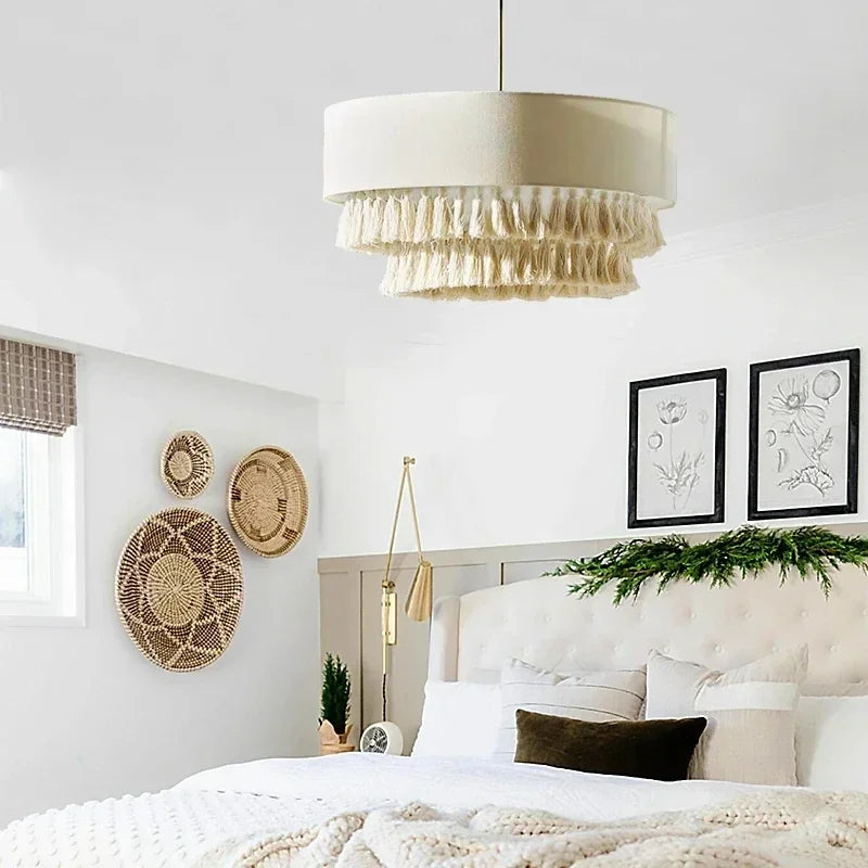 Modern Fabric Chandelier