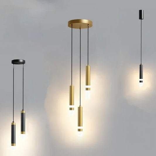 Double Spotlight Pendant Light Perfect for Bedroom, Bedside & Living Room