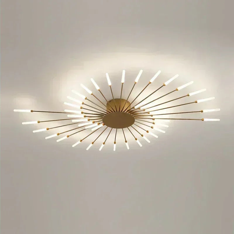 Spiral Firework Chandelier