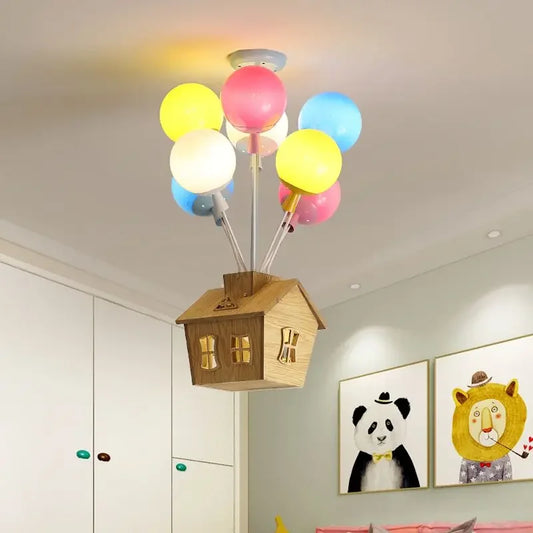 Floating Balloon Lamp for Nurseries & Kids’ Bedrooms