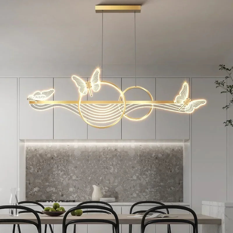 Butterfly LED Pendant Lamp The Perfect Chandelier for Restaurants & Homes