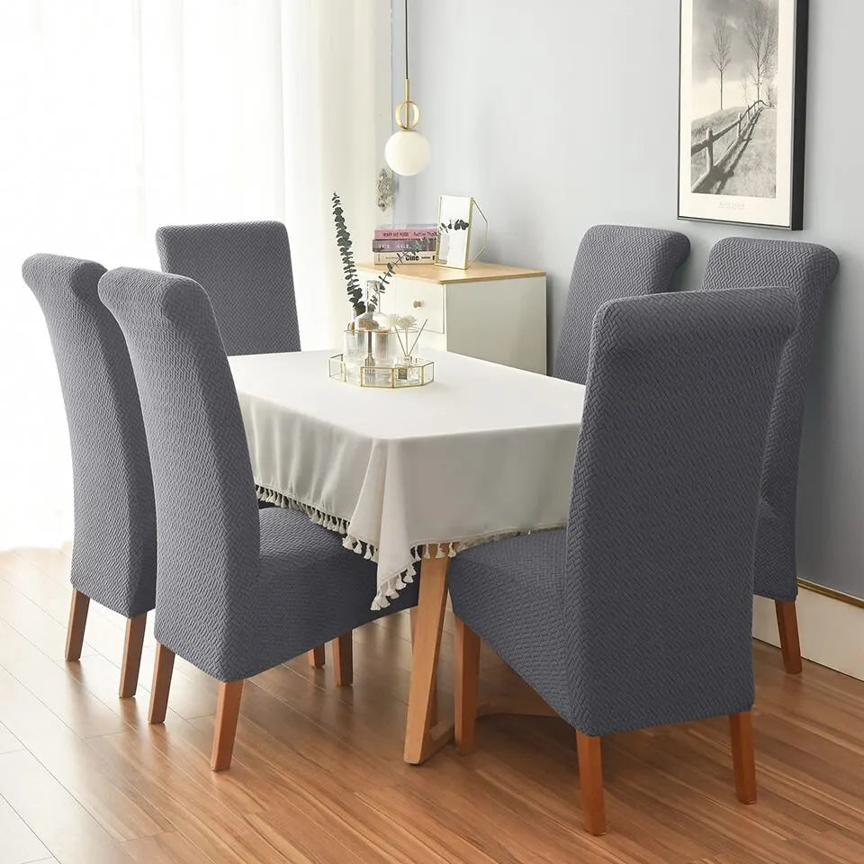 Universal High Back Dining Chair Covers