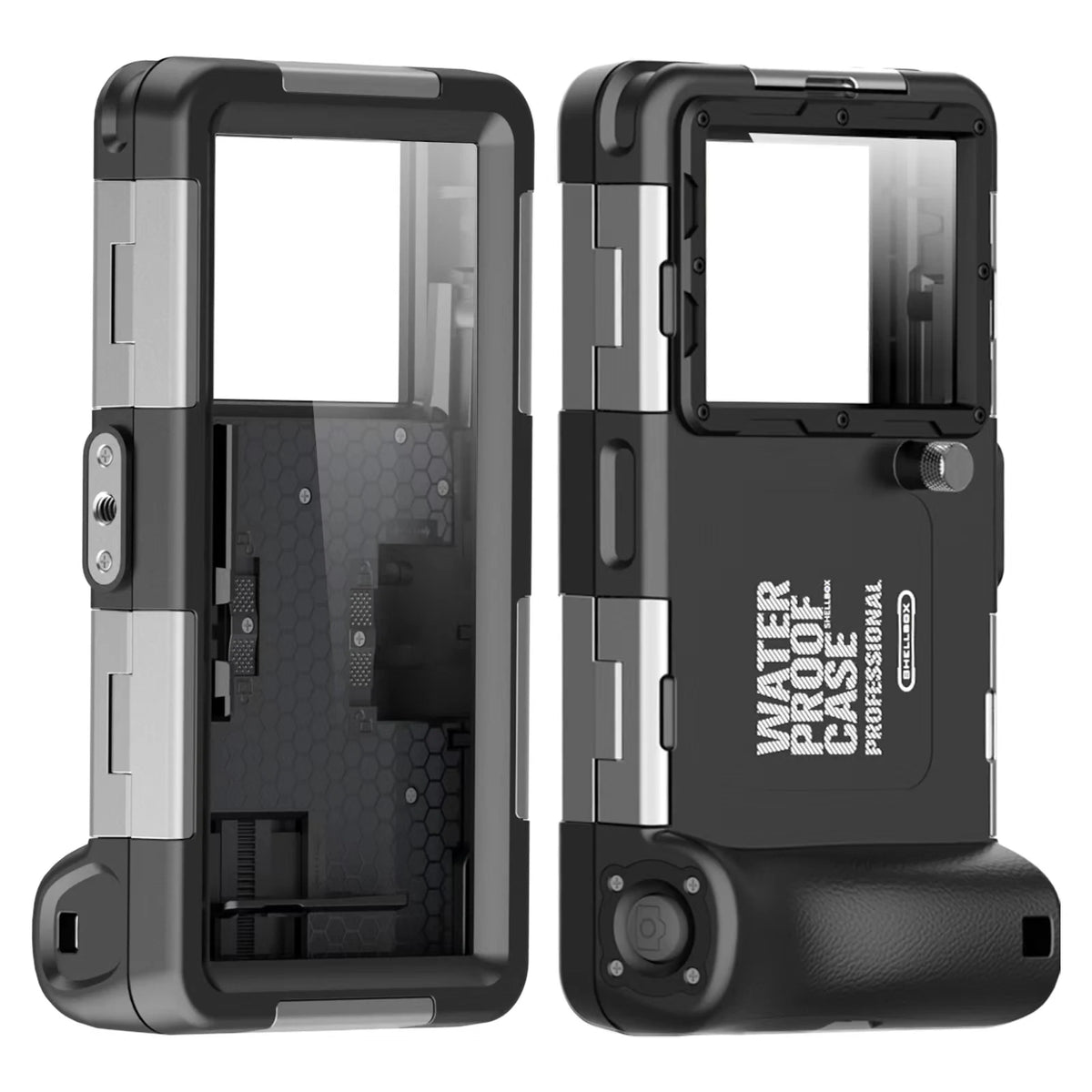Dive Deep with Confidence: 15M Waterproof Professional Diving Phone Case for iPhone & Samsung S24/S23 Ultra!