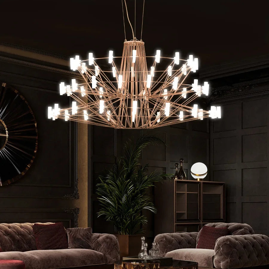 Moooi Coppelia Loft Chandelier for luxury looks and smart lighting solution