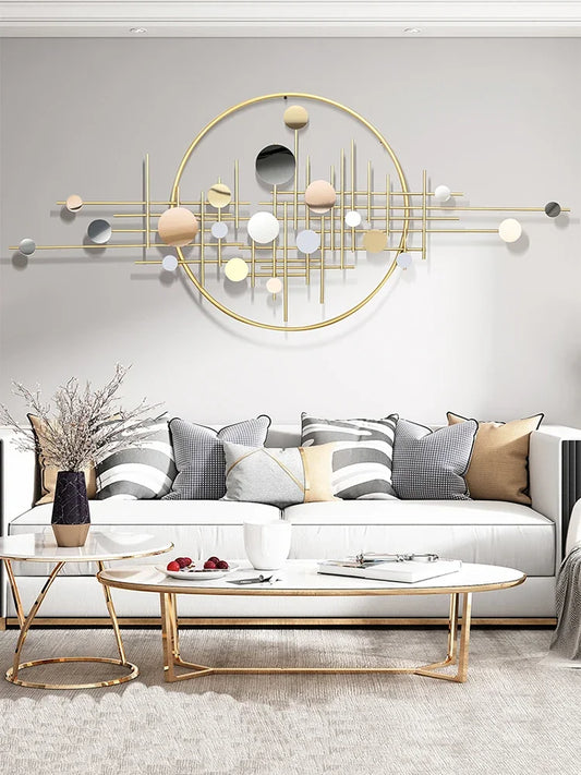 Creative Wall Pendant Decoration – Iron Art Luxury Accent for Stylish Rooms