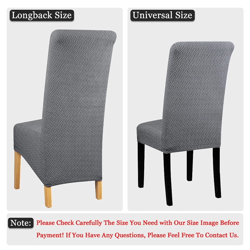 Universal High Back Dining Chair Covers