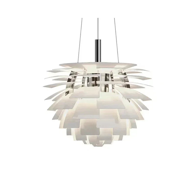 Scandinavian Pine Cone Pendant Lamp High-End Designer Lighting for Elegant Interiors