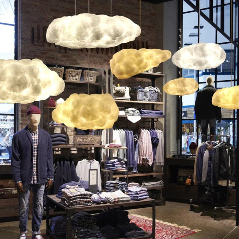 Modern Premium Floating Cloud LED Pendant Light Chandelier