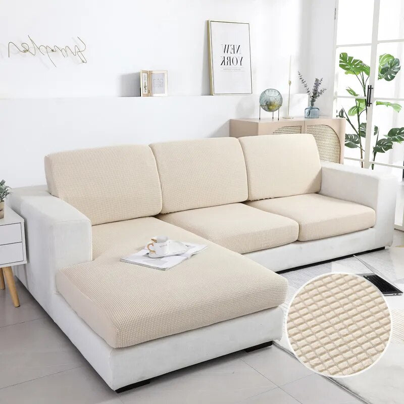 Thick Cushion Cover Fitted Sofa Covers for Living Room Washable