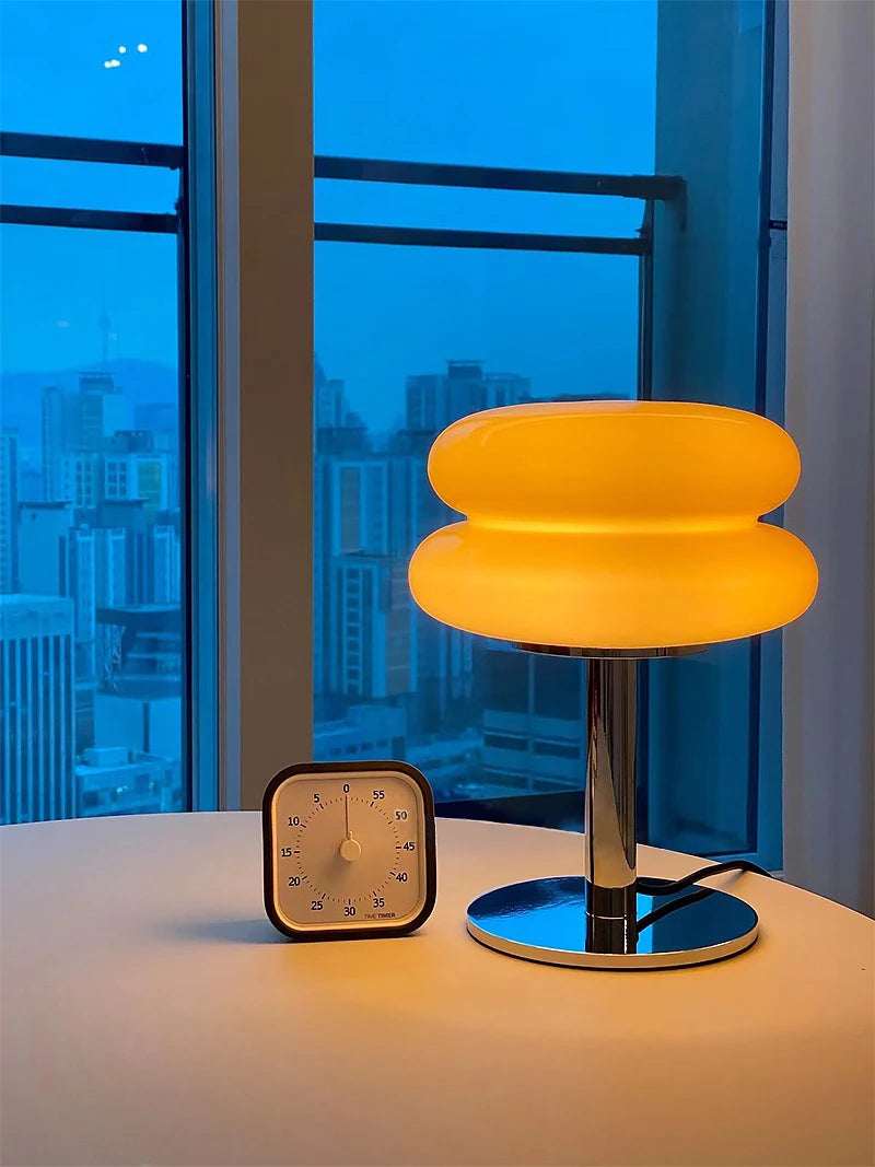 Nordic LED Table Lamp: Modern Interior Lighting Fixture for Dining, Bedroom & Home Décor | Elegant Bedside & Desk Night Light